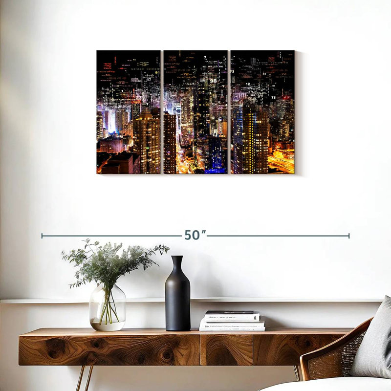 Sebbie Times Square, 20" H x 33" W
