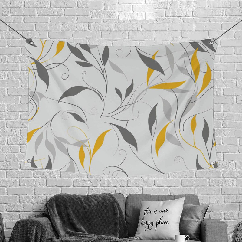 Tapisserie en microfibre, H 50 po x l 60 po