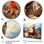 Turtle Portrait Geometric At Beach - Animals Canvas Prints-1331559861-1331559887