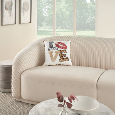  Housse de coussin décoratif en polyester / mélange de polyester