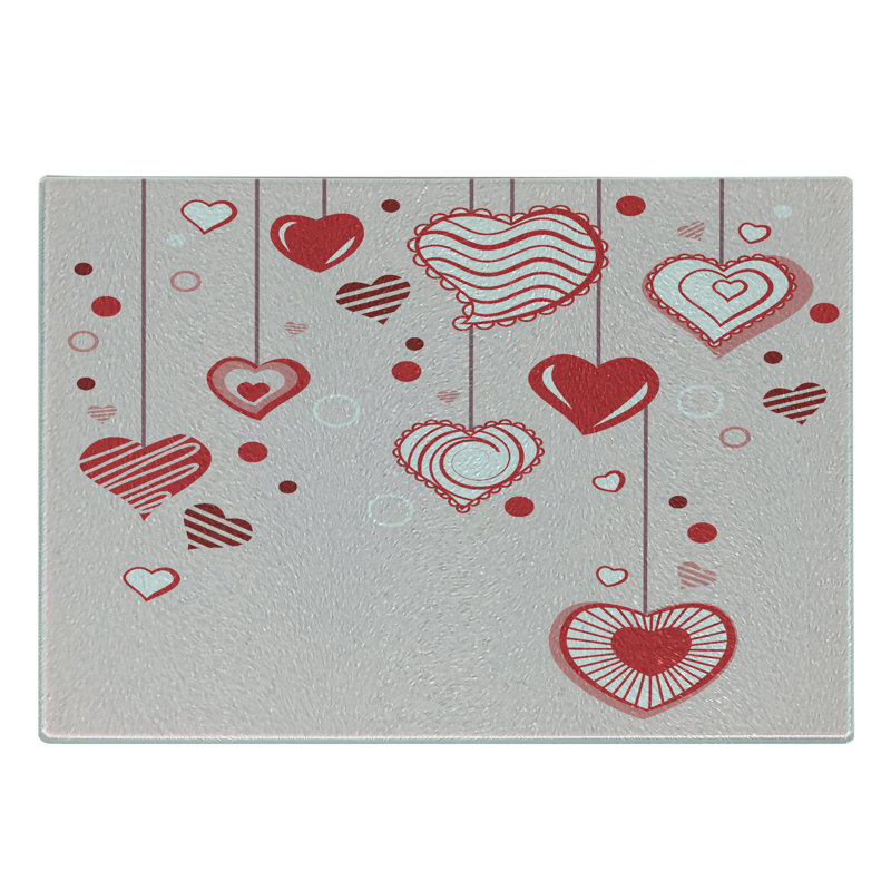 Planche à découper en verre trempé Ambesonne