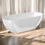 Baignoire de trempage autoportante en résine 59 po x 29,5 po-614164351