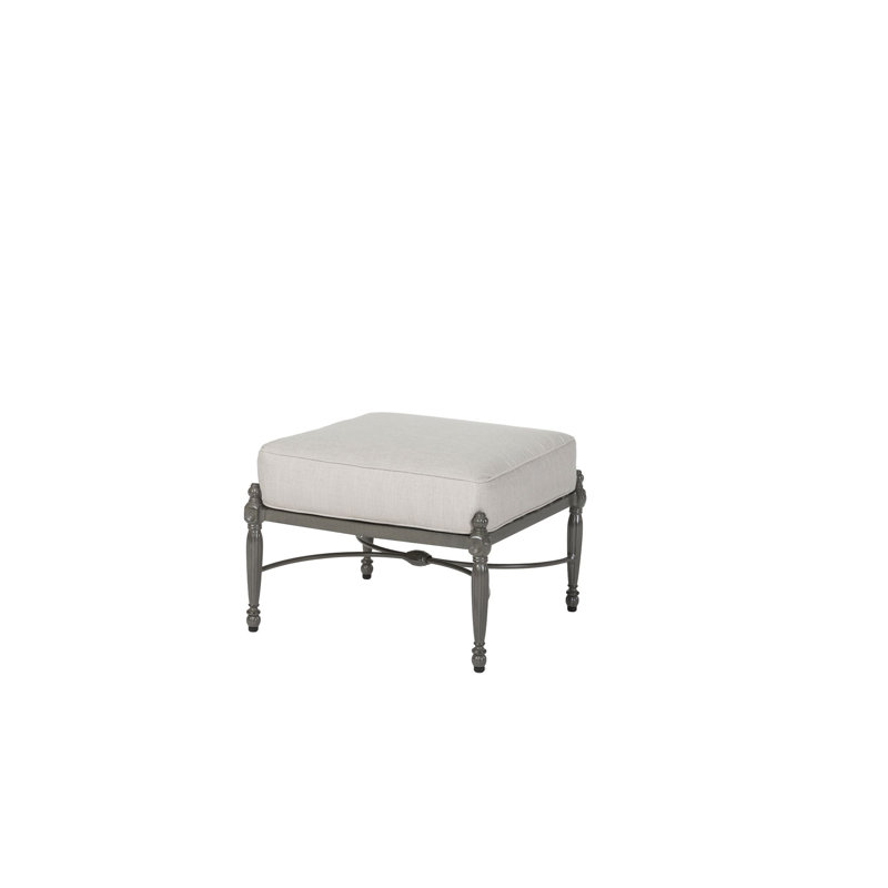Bel Air Outdoor Ottoman, Shade, Bessemer