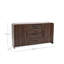 Buffet 59,1 "Mid-Century moderne avec coins arrondis