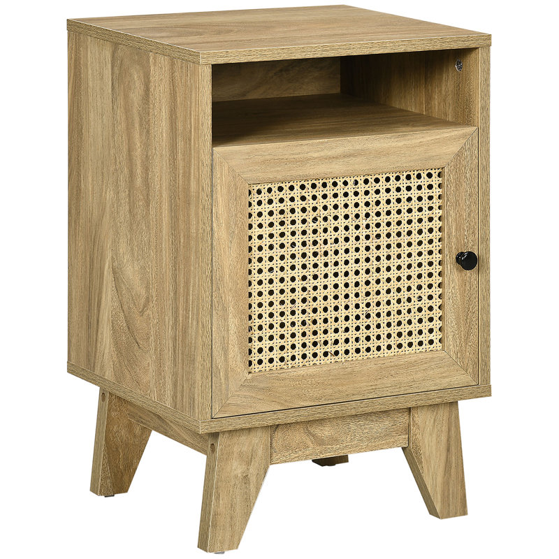 Maarla 39cm W Manufactured Wood Bedside Table