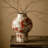 Abstract Brushstroke Hand Painted Ceramic Table Vase
