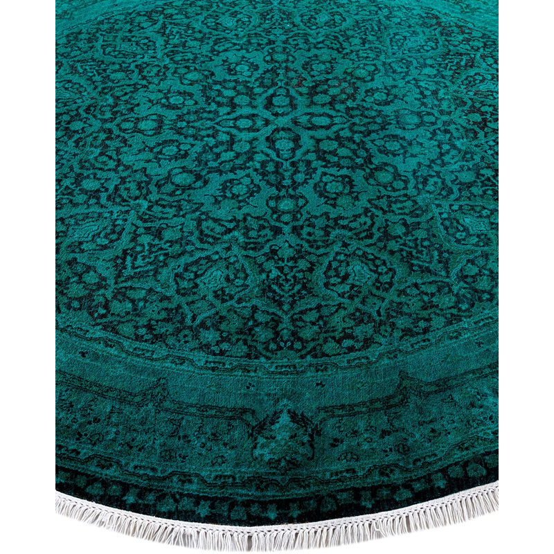 Damekia One-of-a-Kind 6' 1" X 6' 1" Hand Knotted Area Rug