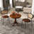 Hemmer Round Solid Wood Base Dining Table
