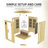 Seychelles 2-Person Carbon FAR Infrared Infrared Hemlock Wooden Indoor Home Sauna Room with LED Touch Control Panel