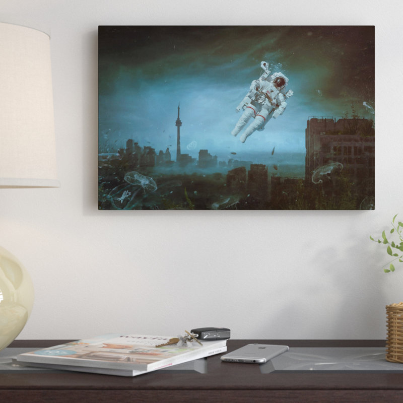 Parfois par Mario Sanchez Nevado - impression sur toile tendue, H 18 po x l 26 po x P 1,5 po, Toile tendue, Pas de tapis