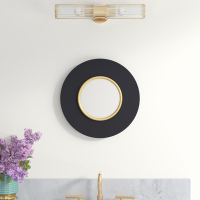 Makayla Wood Flat Wall Mirror