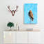 Hawk Perched In A Tree - Wrapped Canvas-56665213