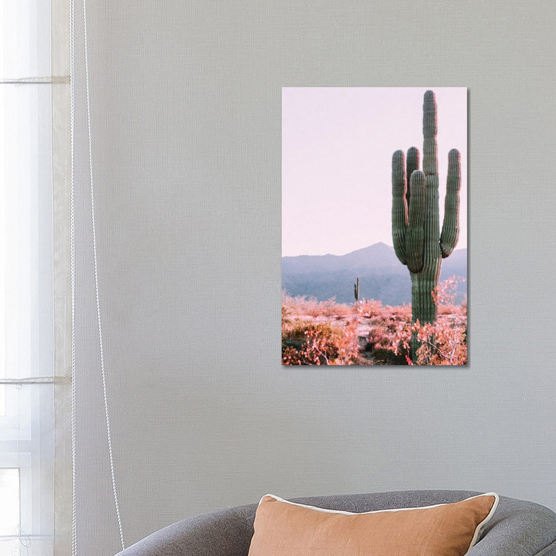 Desert Cactus - Wrapped Canvas Gallery-Wrapped Canvas Giclée, 66.04 cm H x 45.72 cm W x 3.175 cm D