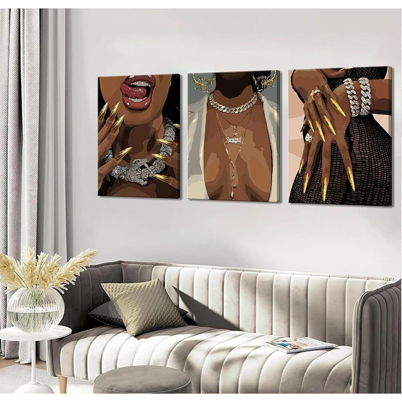 3 Piece Wrapped Canvas Print