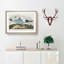 Two Kittiwake Gulls by John James Audubon - Picture Frame Painting Print-55614766-55614763
