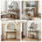 Chul 43.3" Traditional Console Table With Curved Edge Top-1670600185
