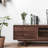 Simple black walnut TV audio-visual cabinet