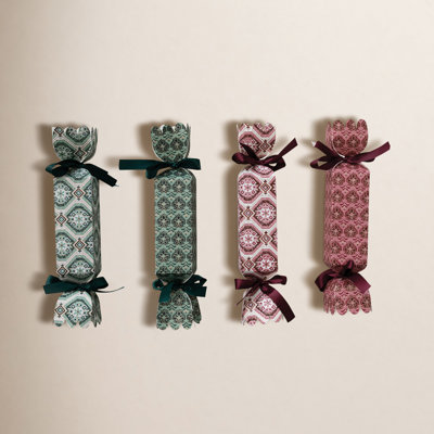 Printed Paper Candy-Shaped Gift Box Accent