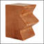 Ensemble de 2 tables d'appoint rectangulaires MGO, durables et polyvalentes pour l'intérieur et l'extérieur, tables de bout gigognes MGO-905860980