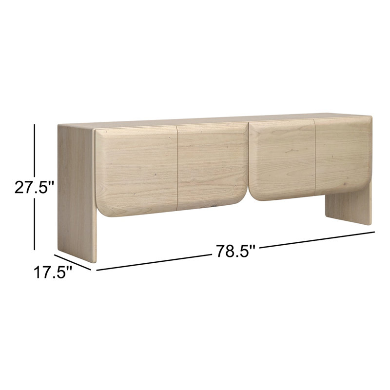Alaia 79" Wide Sideboard