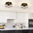 Tiarra 3-Light Crystal Flush Mount Lighting-63170349
