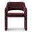 Upholstered Fabric Arm Accent Chair-1395030424
