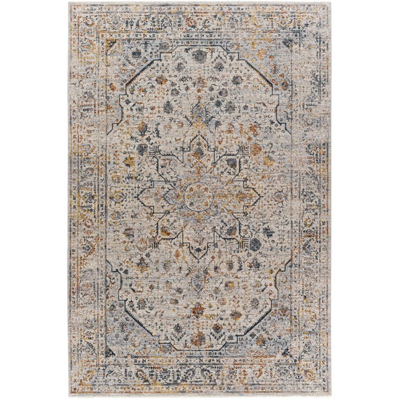 Oriental Indoor Rug, Rectangle 2'7" x 4'