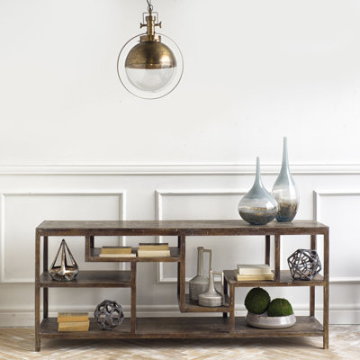 Suwannee 66'' Solid Wood Console Table