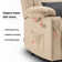 Lay Flat Dual Motor Power Lift Recliner Chair Sofa with Adjustable Headrest