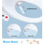 Siège de toilette allongé bidet