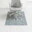 Tabriz Carpet Straight Rectangular Chair Mat-43367634