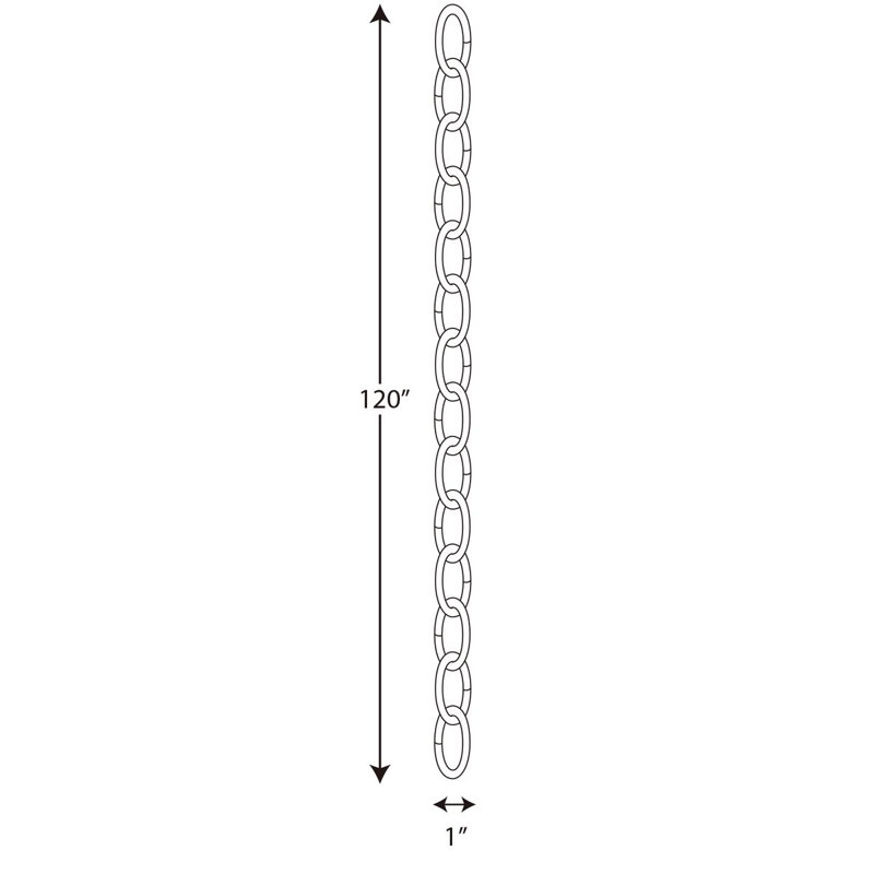 120" 9 Gauge Chain