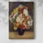 Bouquet de chrysanthèmes - Toile tendue avec châssis par Pierre-Auguste Renoir-887831876
