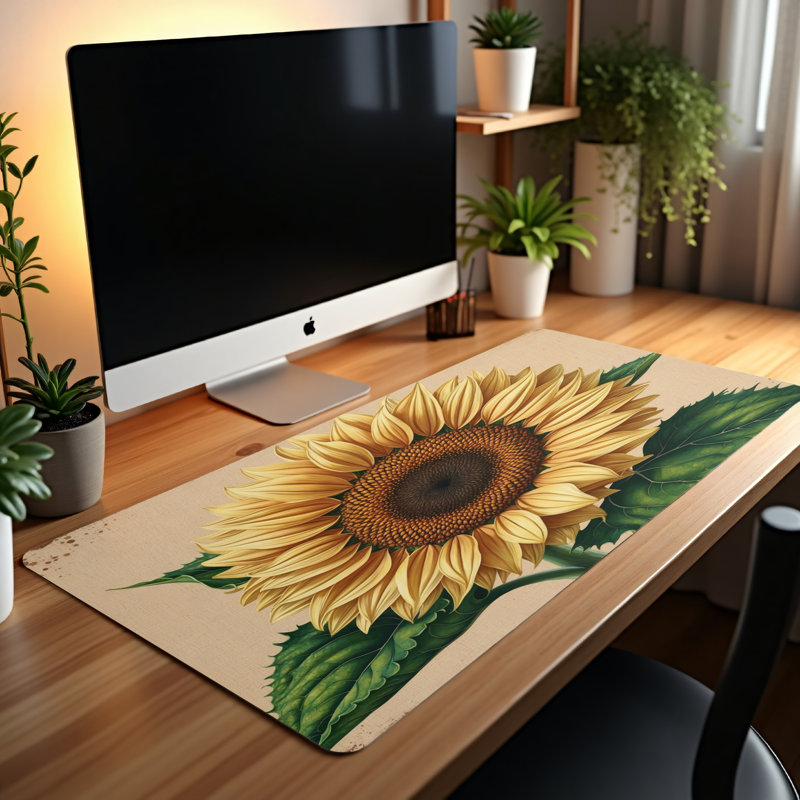 Polyester Desk Pad, 23.6x13.8