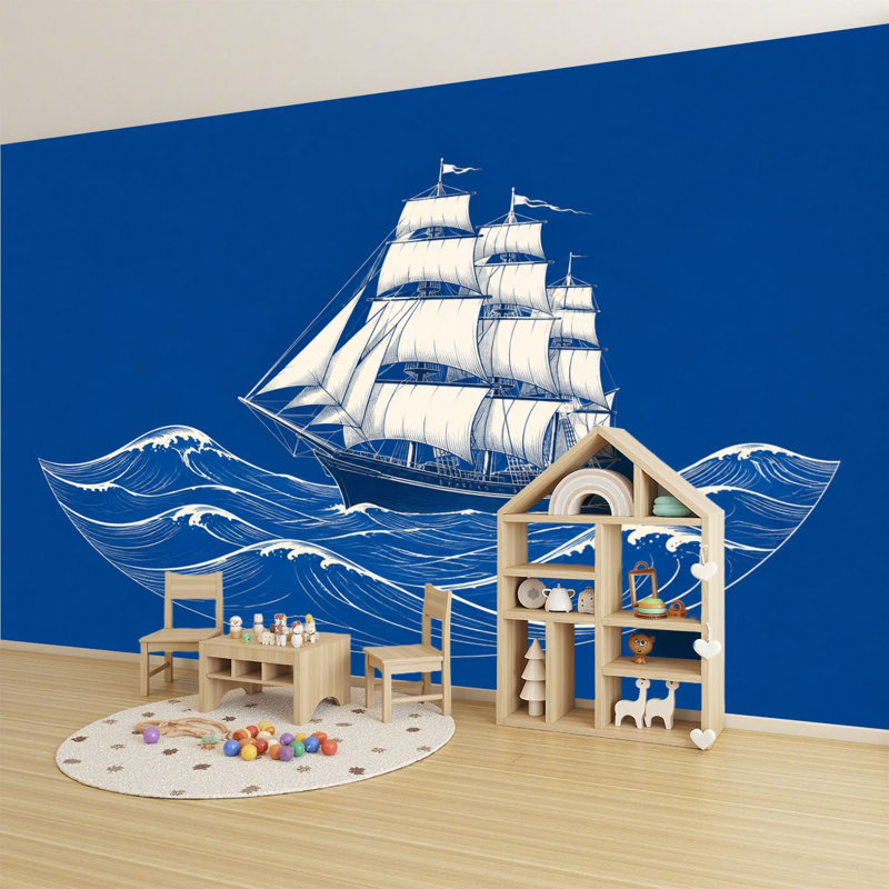 Papier peint adhésif auto-adhésif moderne pour la chambre à coucher L 69 po x l 96 po Peel and Stick