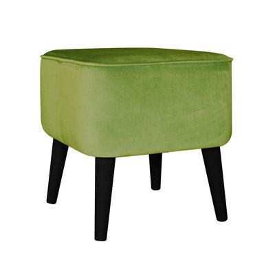 40cm Wide Square Solid Colour Standard Ottoman