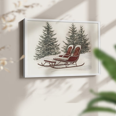 «Chirstmas Art» - CML XXVI - Reproduction encadrée - Restickable