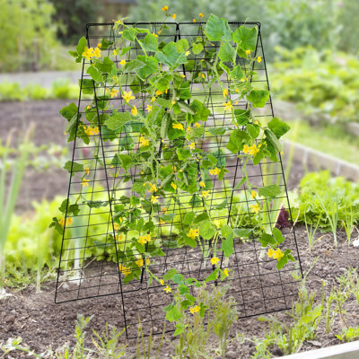 Arlmont & Co. 2PCS Green Cucumber Garden Trellis Grow Support For Support Plant