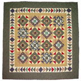 Square Diamond Handmade Throw Blanket