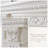 White Solid Wood Electric Fireplace