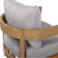 Chaise de patio avec coussins hydrofuges Lorene -1992845190