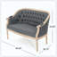Fauteuil adapté au salon, à la chambre à coucher et à la maison-46428751