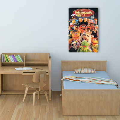 Muppets - No Frame Print on Wood