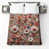 Orange/White/Blue Floral