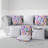 Artful Strokes Abstract Reversible Throw Pillow-101124274-101124275