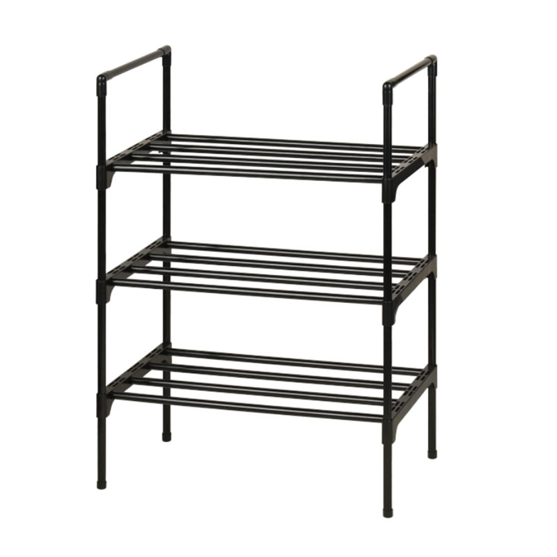 6 Pair Stackable Shoe Rack