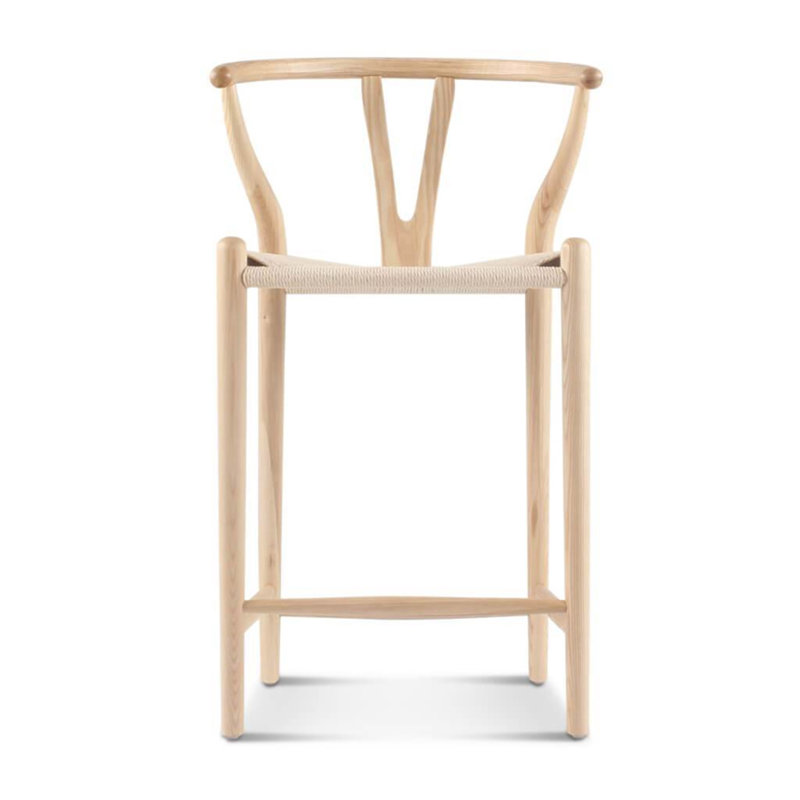 Wishbone Counter Stool Natural Ash