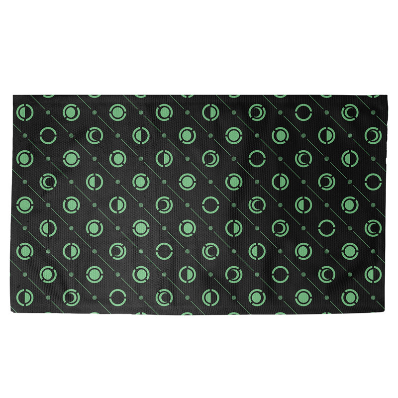 Skeffingt Polka Dots Indoor Rug, Rectangle 2' x 3'