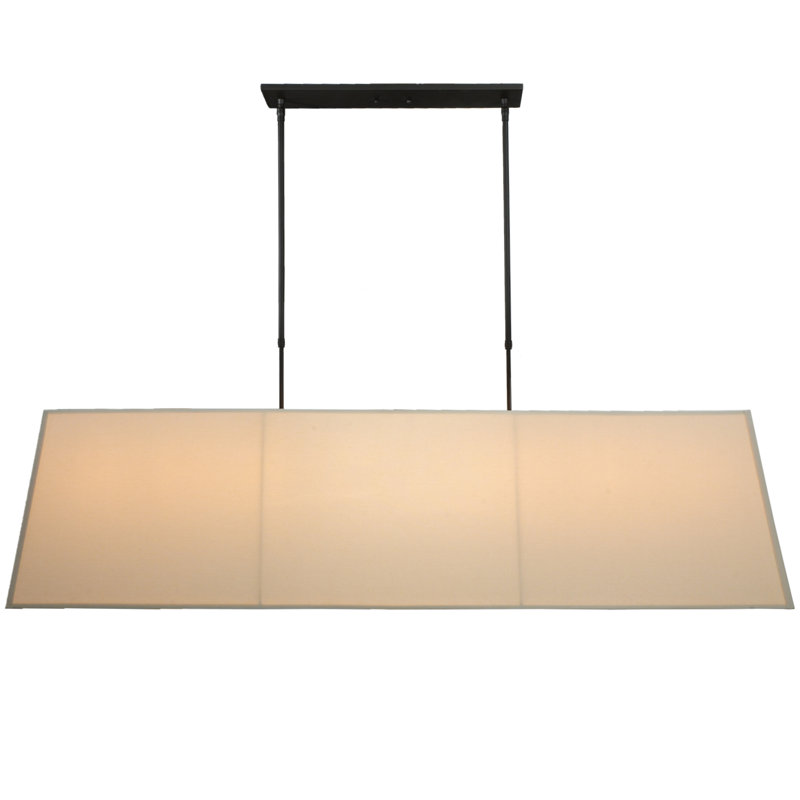 Luminaire suspendu carré / rectangulaire à 8 lumières Panache