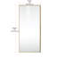 Panneau de verre fixe encadré l 35 po x H 76 po-85752656